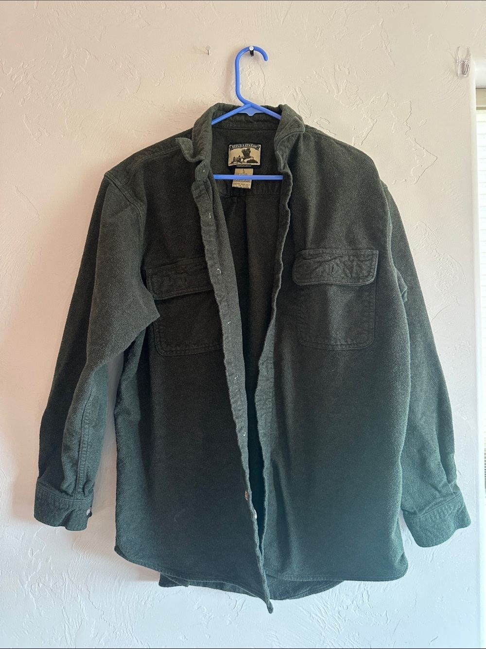 Field & Stream Dark Green Flannel Field Shirt